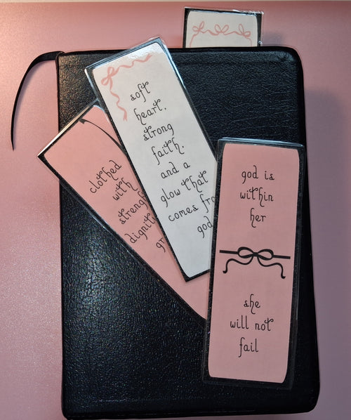 Bookmarks in the style - Jesus is Love