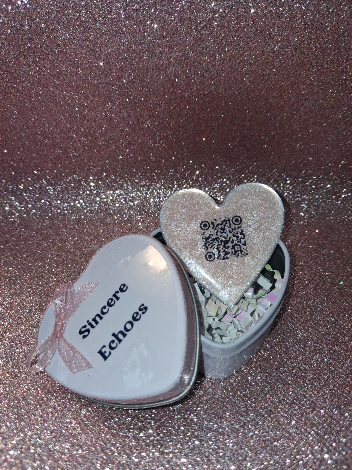 Custom QR Code Gift - Your Voice. A Little Heart. A Forever Memory