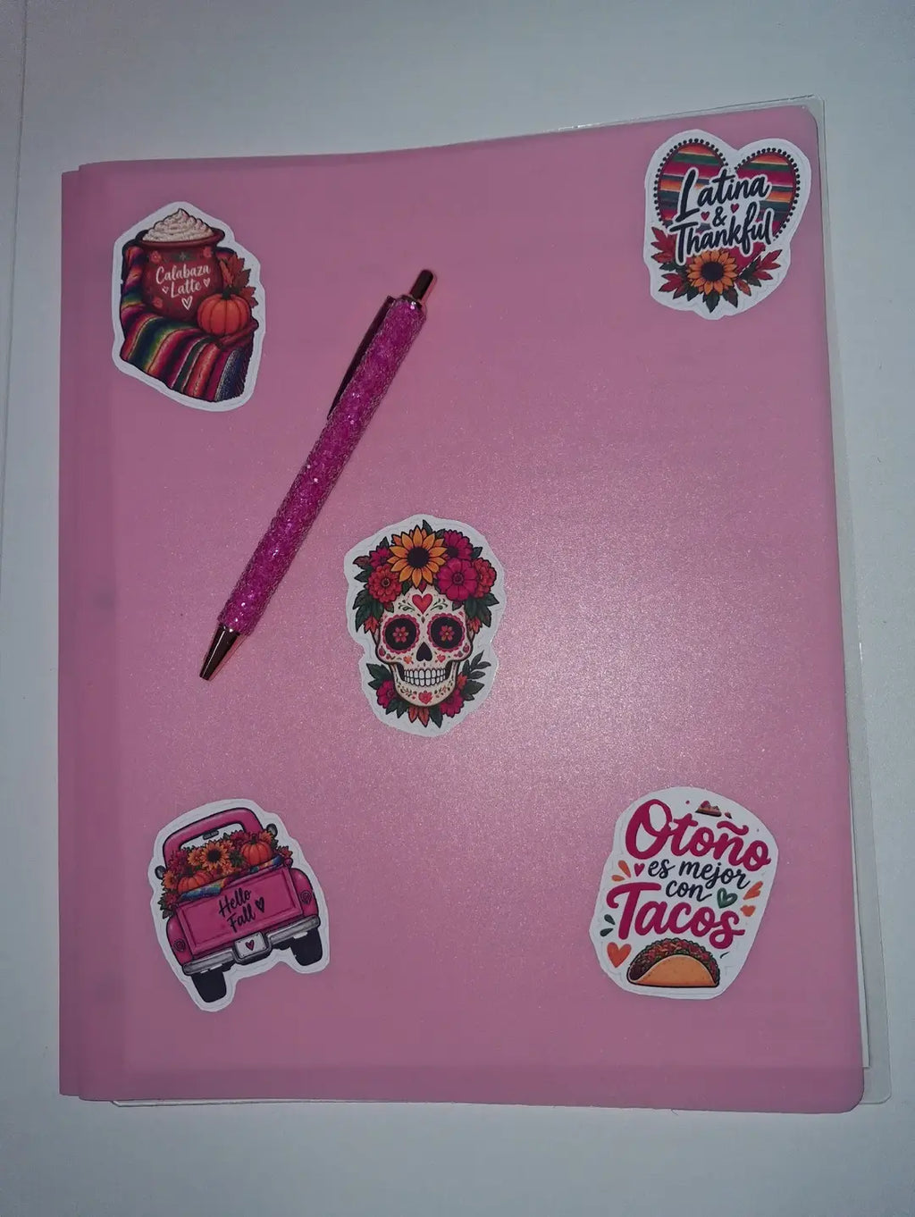 10x Pack Mexican-American Stickers, Latino Culture Decals