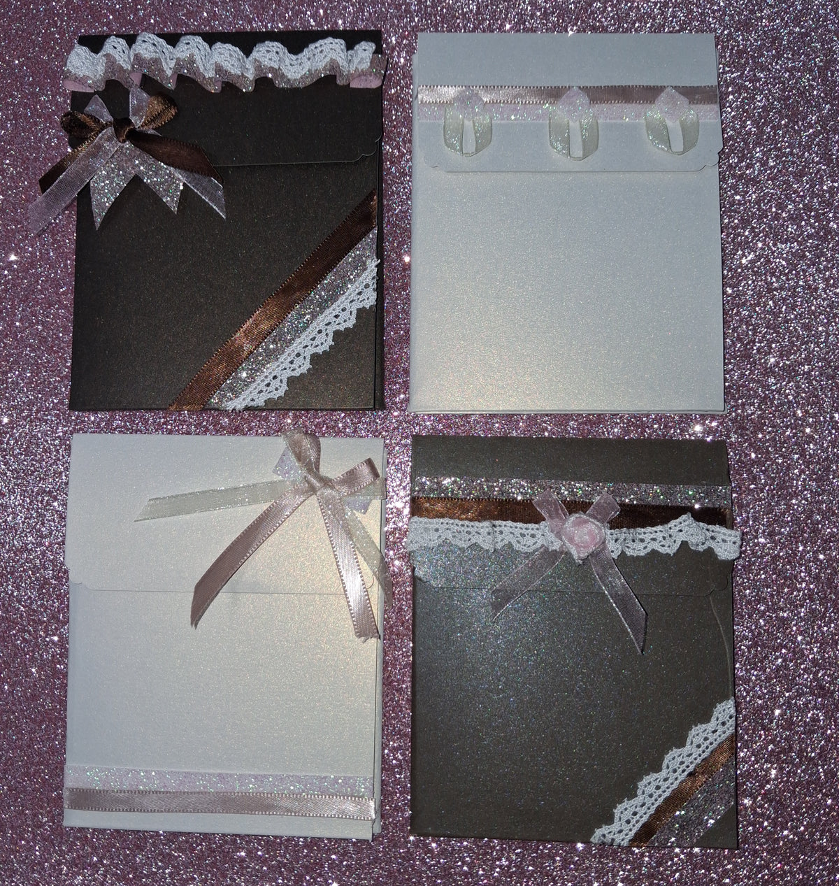 Handmade 3-Pocket Gift & Money Envelope