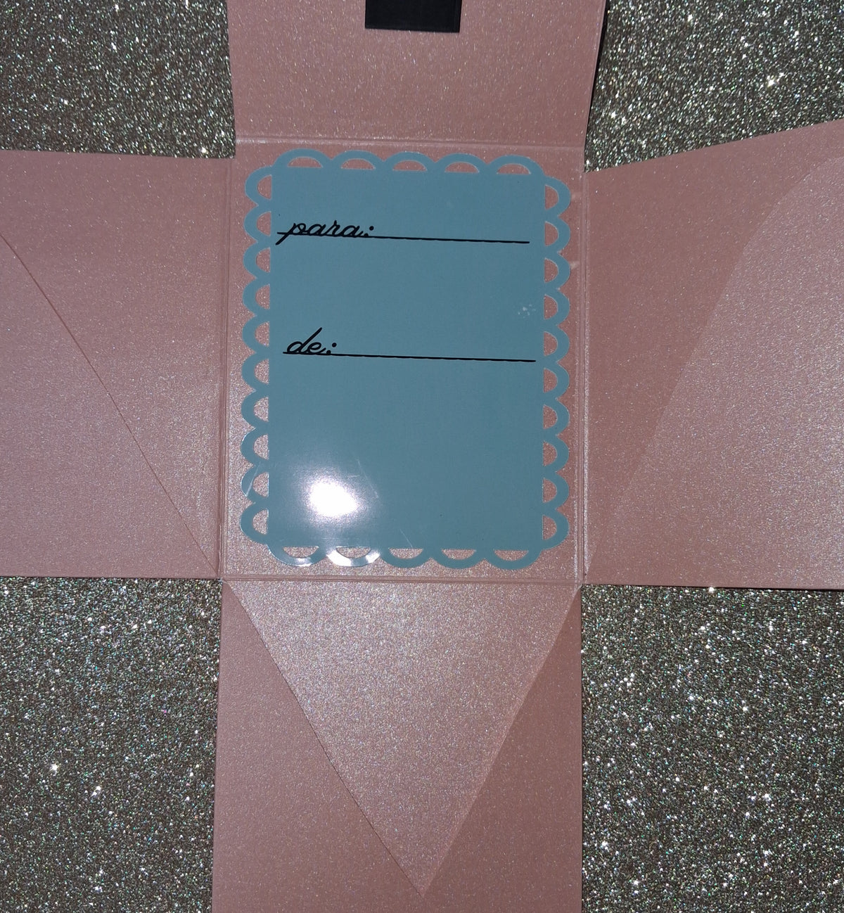 Handmade 3-Pocket Gift & Money Envelope