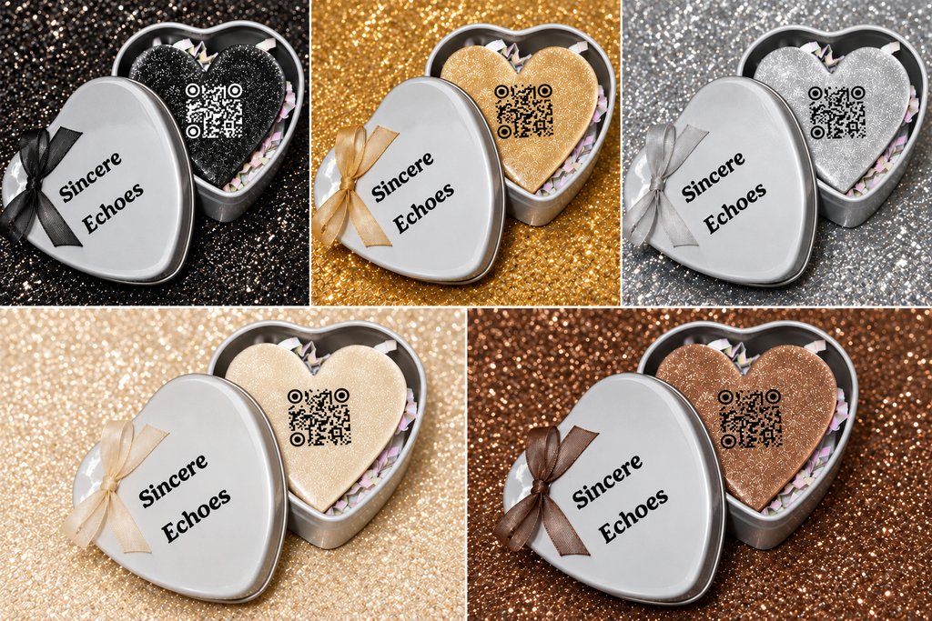 Custom QR Code Gift - Your Voice. A Little Heart. A Forever Memory