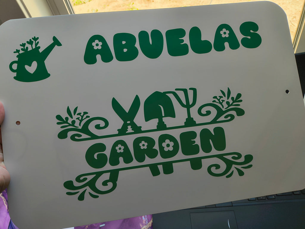 Custom Metal Sign 10x8