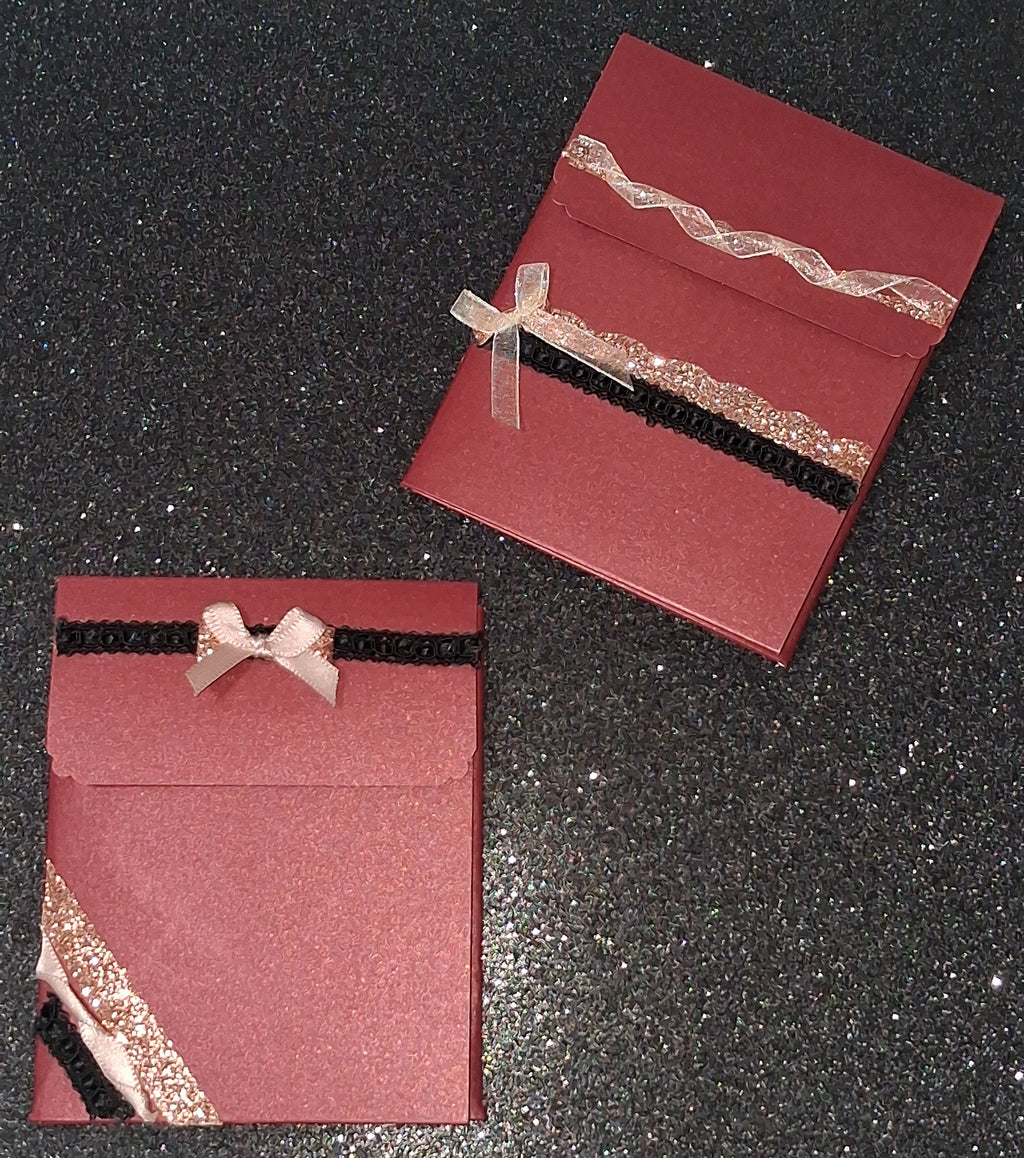Handmade 3-Pocket Gift & Money Envelope