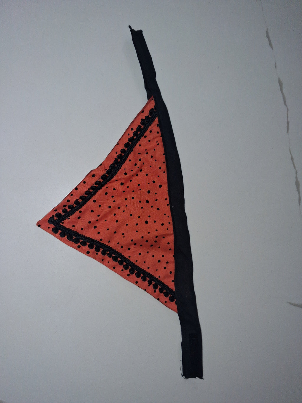 2 small Halloween themed Animal Scarfs with Velcro