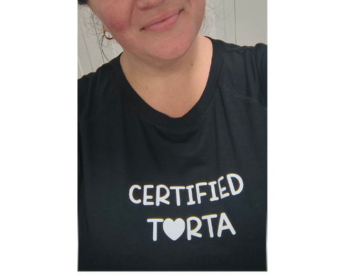 Certified Torta Decal-Car Decal, Laptop and Tumbler Vinyl, HTV Shirt, Bag & Wristlet Design