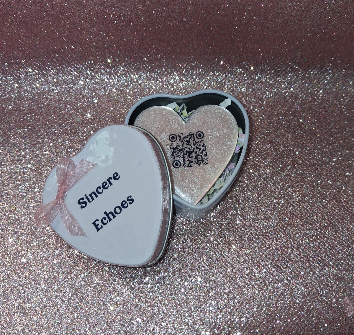 Custom QR Code Gift - Your Voice. A Little Heart. A Forever Memory