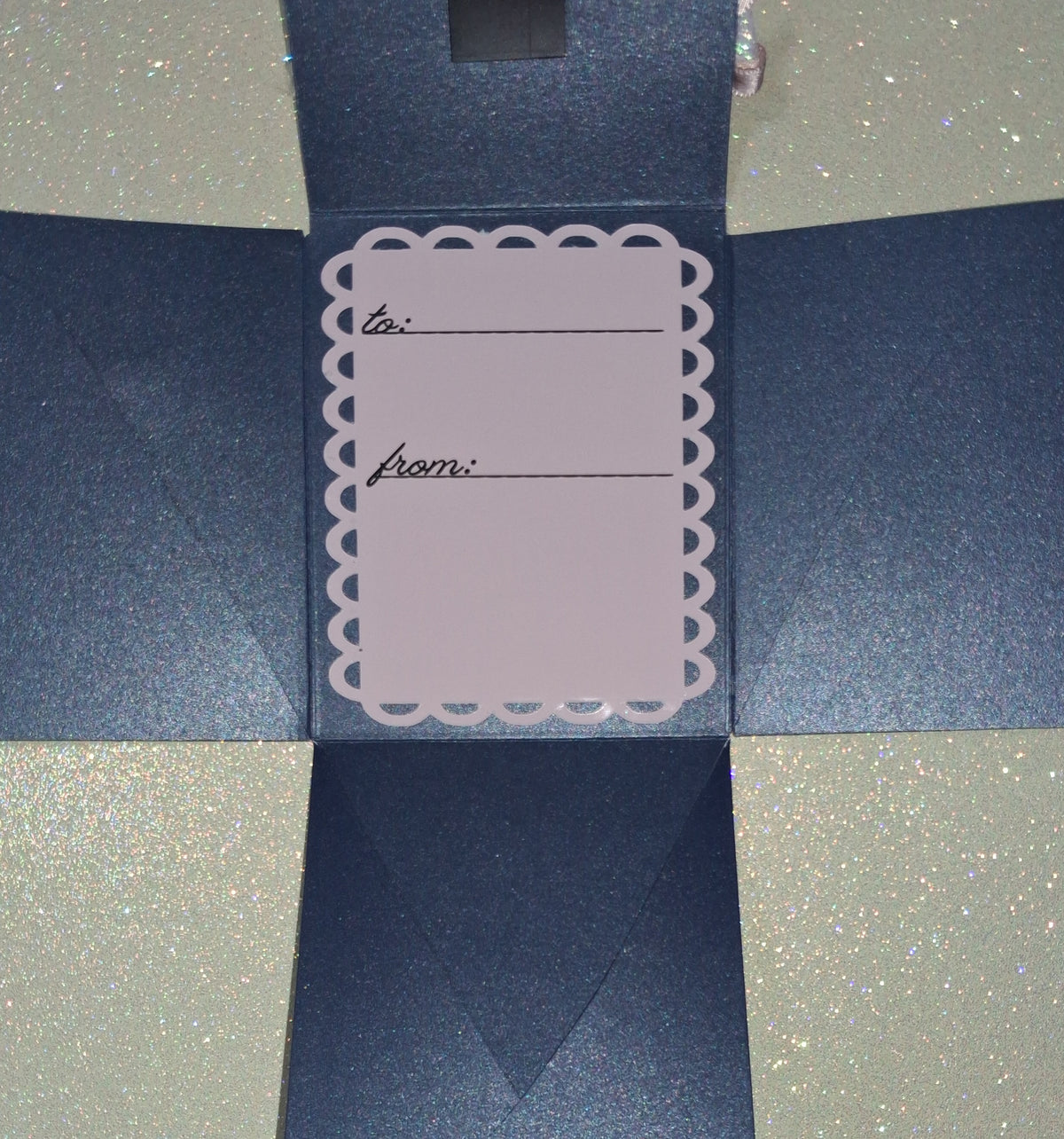 Handmade 3-Pocket Gift & Money Envelope